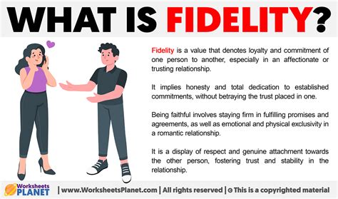 FIDELITY definition and meaning .